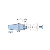 Face Mill Apbor Type B BBT40/50 - Big-tools Industrial Supply Tools for Metal Cutting